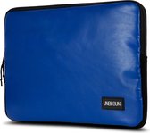 MacBook Pro 13 inch case (van gerecycled materiaal) - Blauwe laptop sleeve/hoes voor MacBook Pro 13 inch (2022/2023)