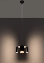 Sollux Lighting - Hanglamp TULIP zwart