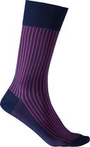 Falke Sokken - Oxford Stripes - Fuchsia - 43-44