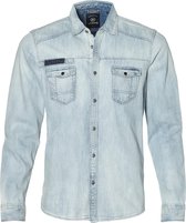 Lerros Overhemd - Modern Fit- Blauw - 4XL Grote Maten