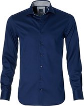 Nils Overhemd - Body Fit - Blauw - 40