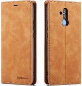 Voor Huawei Mate 20 Lite Forwenw Dream Series Oil Edge Strong Magnetism Horizontal Flip Leather Case met houder & kaartsleuven & Wallet & Photo Frame (bruin)