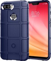 Volledige dekking schokbestendige TPU-hoes voor Xiaomi Mi 8 Lite (blauw)