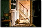 MN Collections - Schilderij - Urbex Photography. - Multicolor - 120 X 80 Cm