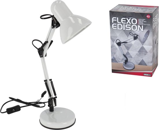 FLEXO EDISON E27 40W BLANCO