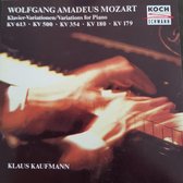 Mozart Klavier -Variationen KV 613, KV 500, KV 354, KV 180, KV 179