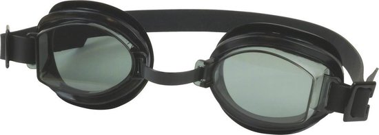 Swimtech Zwembril Pvc/siliconen Zwart One-size