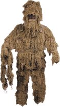 MFH Camouflage pak 'Ghillie Suit' (Jas broek en hoed) desert - Maat XL/XXL