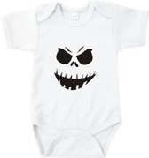 Rompertjes baby met tekst - Scary baby - Romper wit - Maat 62/68
