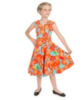 Ann Cherry Blue Kids Dress Feestjurk Meisje - Meisjes Jurken - Baby Jurk - Baby Kleding Meisjes