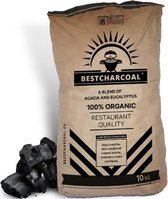 Bestcharcoal - Houtskool Acacia / Eucalyptus - 10 kg