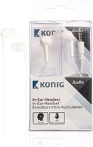 König CSHSIER300WH In-ear Headset Wit