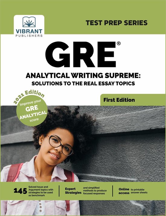 Test Prep Series - GRE Analytical Writing Supreme - cover
