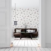 Behang Zeeleven - Woonkamer - Slaapkamer - Wanddecoratie - Wit