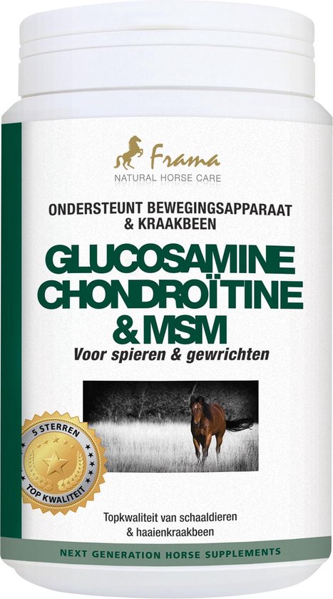 Glucosamine/chondroïtine/msm Frama, 500 gr | bol.com