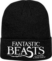 Fantastic Beasts And Where To Find Them Beanie muts Logo Zwart