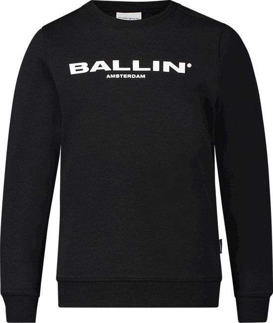 | Ballin Amsterdam Kids Original Logo Sweater Zwart Ballin sweaters voor kinderen kopen Vind jouw Ballin