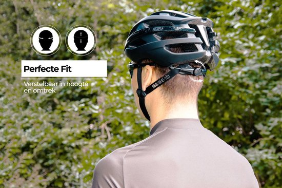 BBB Cycling Hawk Racefiets Helm - Medium: 54-58 CM - Wielrenhelm - Fietshelm Volwassenen - Sporthelm - Mat Zwart - BHE-151 van BBB Cycling — afbeelding 4