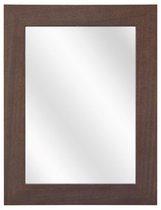 Spiegel met Brede Houten Lijst - Koloniaal - 40x60 cm