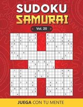 Juega con tu mente: SUDOKU SAMURAI Vol. 20