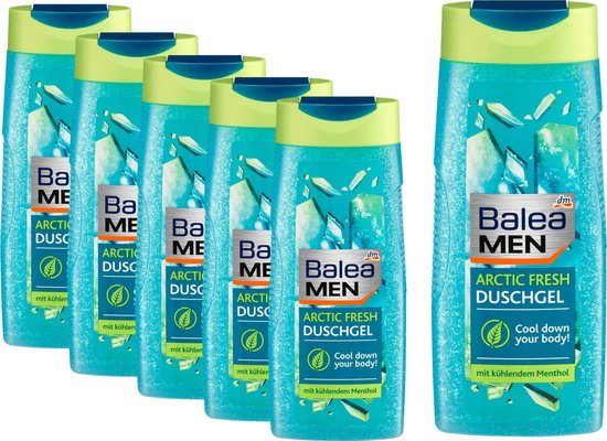 Bol Com Dm Balea Men Douchegel Arctic Fresh 6 Pack 6 X 300 Ml