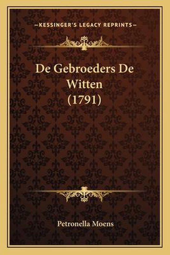 De gebroeders de witten (1791)