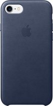 Originele Apple iPhone 8 / 7 Leather Case Midnight Blue