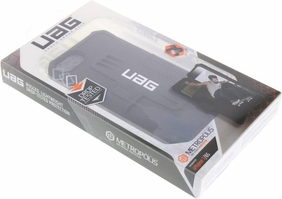 UAG Metropolis Folio Case Black iPhone SE 2020 / 8 / 7 / 6s - Urban Armor Gear