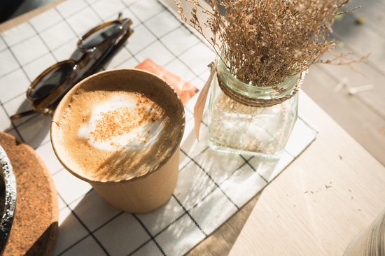Milieuvriendelijke Bekers BIOZOYG 100 Stuks Geïsoleerde Papieren Koffiebekers 200 Ml - Composteerbaar, Plasticvrij, Voor Warme En Koude Dranken | Wit/bruin, 80 Mm Diameter Plastic Bekers Wegwerp