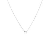 Letter-Ketting-H-Zilver