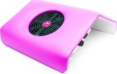 Krachtige medium nagelstof afzuiging 15 watt ROZE - nail dust collector - 220V - voor handen en voeten - pedicure, manicure, gel nagels, acryl nagels, nep nagels - beautyofnoelle©