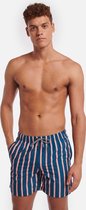 Shiwi Men Swimshort Urban stripe - Blue - XXL