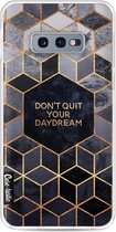 Casetastic Samsung Galaxy S10e Hoesje - Softcover Hoesje met Design - don't quit your daydream Print