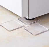 Wasmachine trillingsdemper - Set van 4 stuks - Universeel - Anti vibratie stickers - Anti slip rubbers - Trillingdemper - Waterbestendig - Transparant| JS HomeTools