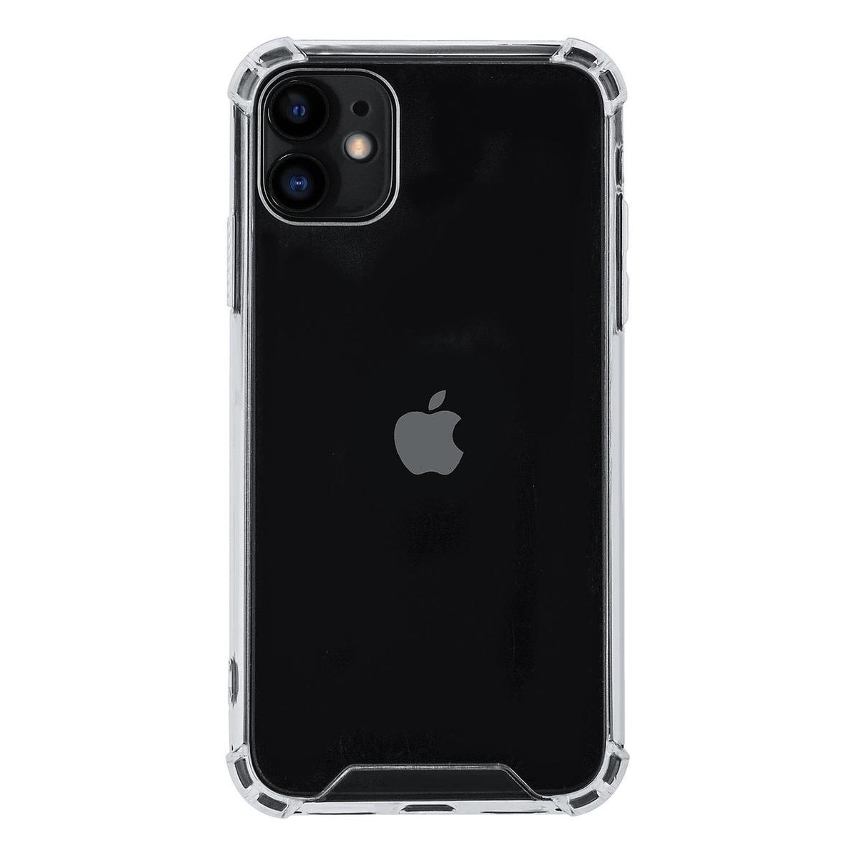 Apple iPhone 11 Transparant Backcover hoesje Hard case - Shockproof |  bol.com