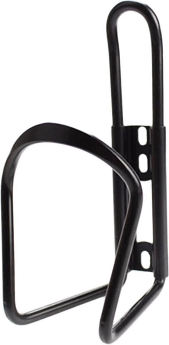 Set stevige aluminium bidonhouders - 2 stuks - lichtgewicht - Zwart — afbeelding 2