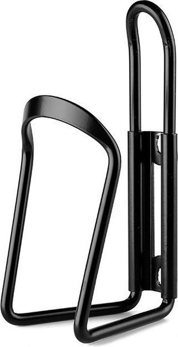 Set stevige aluminium bidonhouders - 2 stuks - lichtgewicht - Zwart — afbeelding 4