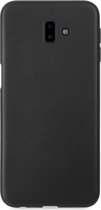 Backcover hoesje voor Samsung Galaxy J6+ (2018) - Zwart (J6 Plus)- 8719273278390
