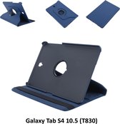 Samsung Galaxy Tab S4 10.5 Draaibare tablethoes D Blauw voor bescherming van tablet (T830)