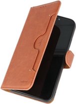 Kaiyue Portemonnee Case voor iPhone 11 Pro Max - Bruin