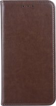 Bruin hoesje voor Samsung Galaxy J6 (2017) Book Case - Pasjeshouder - Magneetsluiting (J600F)