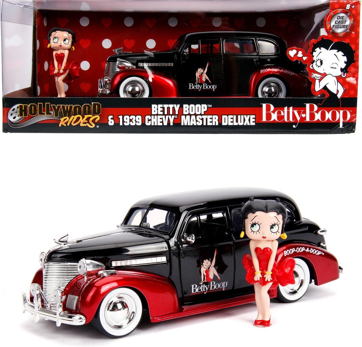 Jada Toys - Betty Boop 1939 Chevy Master Deluxe | bol
