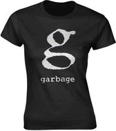 Garbage Dames Tshirt -XL- Logo Zwart