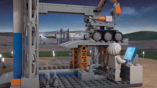 LEGO City Ruimtevaart Raket Bouwen en Transporteren - 60229 | bol.com