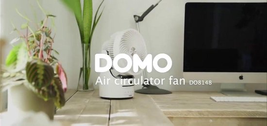 DOMO Ventilateur de table - Ø 30 cm - 3 modes