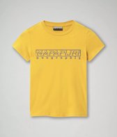 Napapijri K Soli Ss Sum Mango Yellow Jongens T-shirt - Maat 164