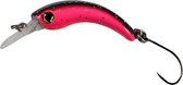 TF wobbler Micro Curvy - Sinking - 2,9cm - Pink/Glitter - 4 stuks