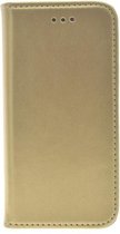 Goud hoesje voor Apple iPhone 5-5s-SE - Book Case - Pasjeshouder - Magneetsluiting