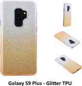 Kleurovergang Goud Glitter TPU Achterkant voor Samsung Galaxy S9 Plus (G965)