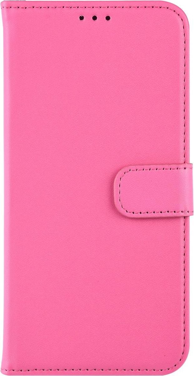 Felroze hoesje Huawei P30 Lite Book Case - Pasjeshouder - Magneetsluiting